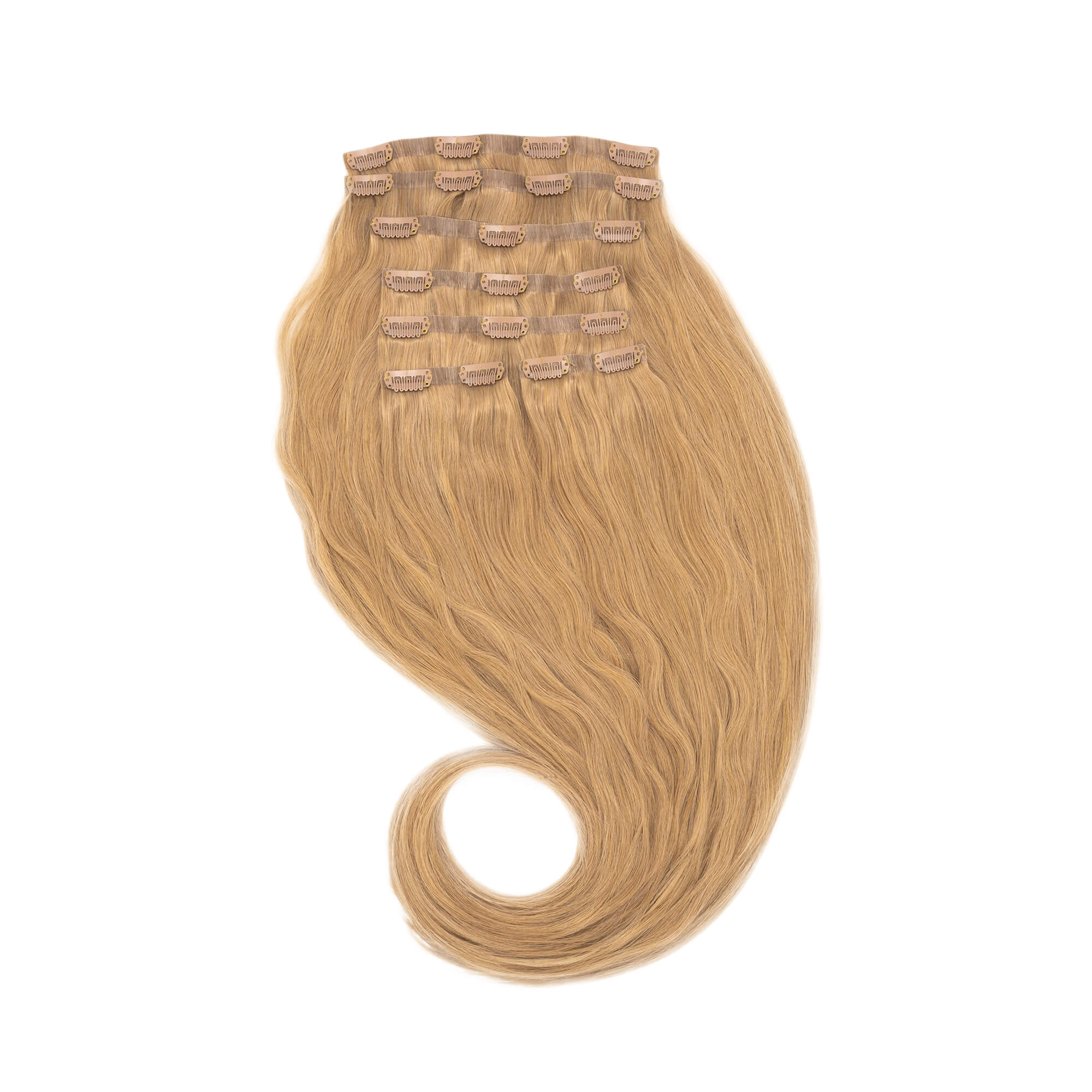 Clip-in-Extensions nahtlos dunkelblond #10