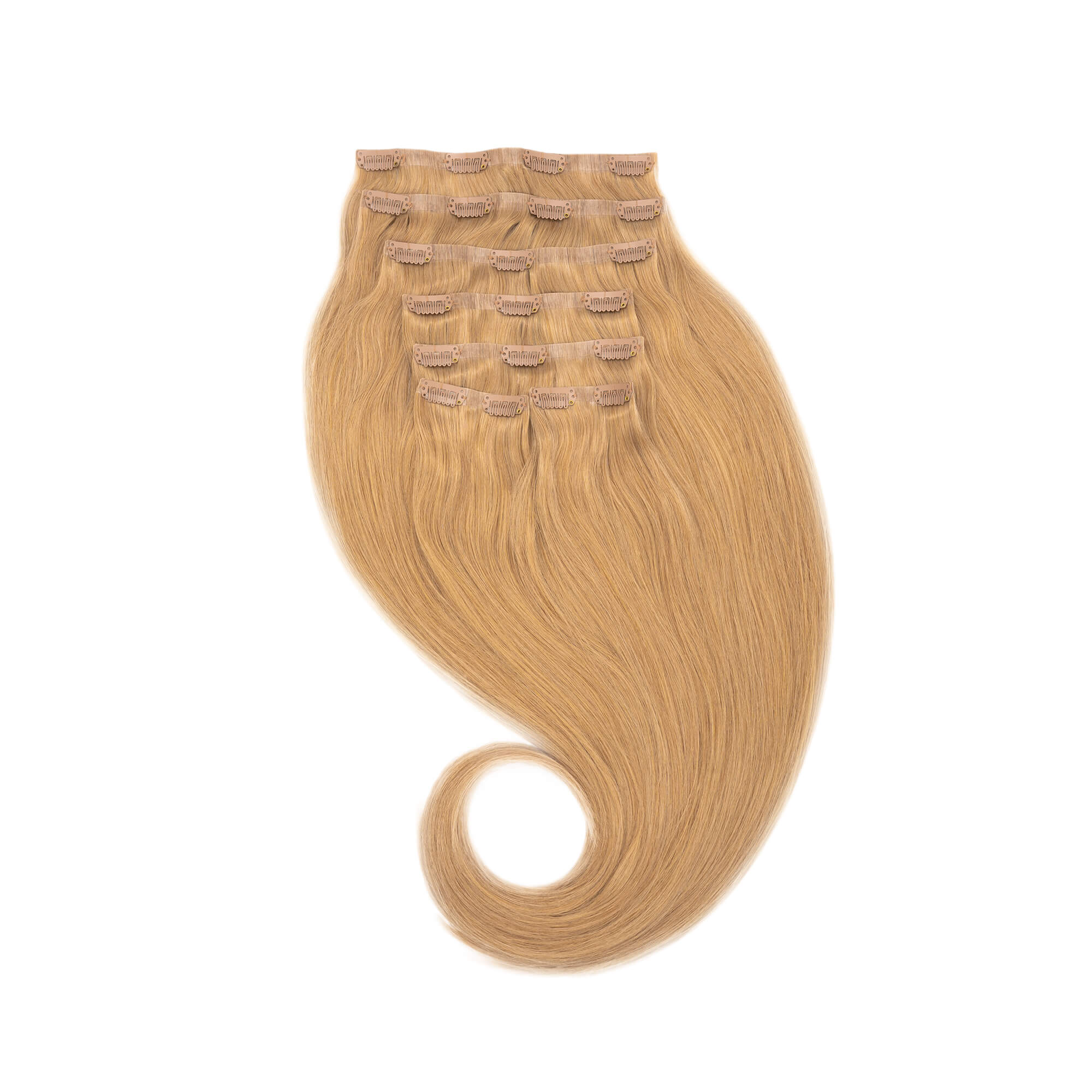 Clip-in-Extensions nahtlos karamellblond #14