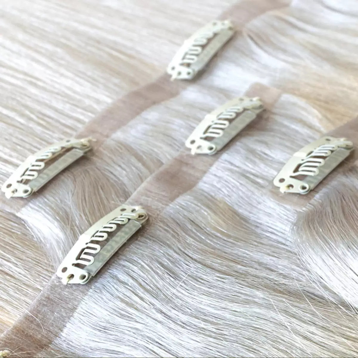 Clip-in-Extensions nahtlos 123g 40cm ombré8B/615